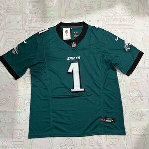 Nike Jalen Hurts Green Philadelphia Eagles Jersey #1
